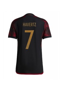 Duitsland Kai Havertz #7 Voetbaltruitje Uit tenue WK 2022 Korte Mouw